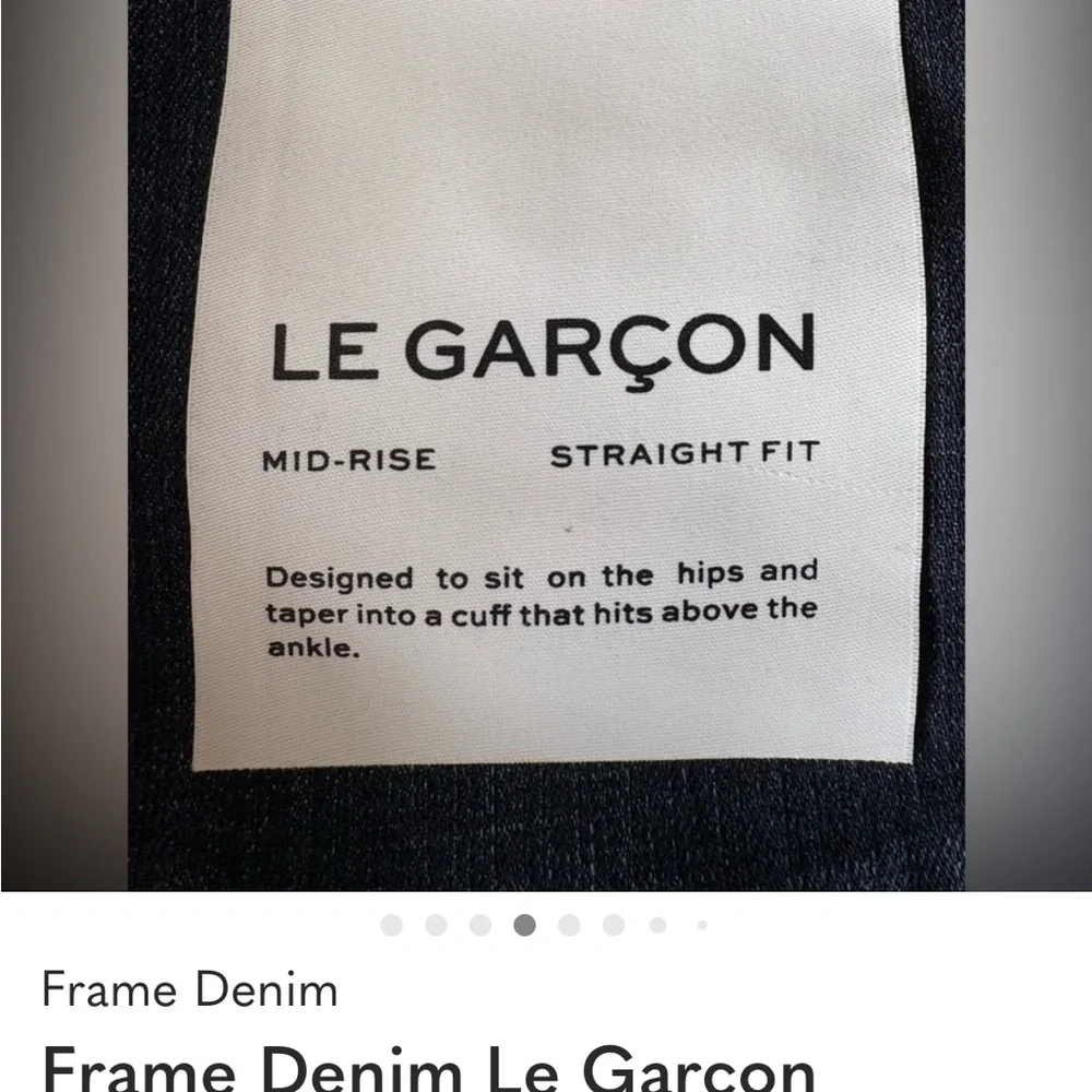 Frame Denim Women's Le Garçon Overturn Jeans